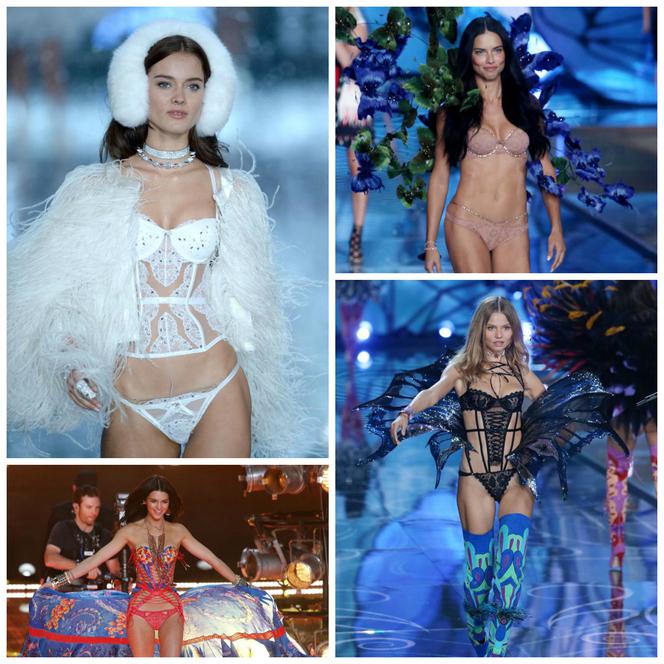 Victoria's Secret 2015: Monika Jac Jagaciak, Adriana Lima, Kendall Jenner, Magdalena Frąckowiak