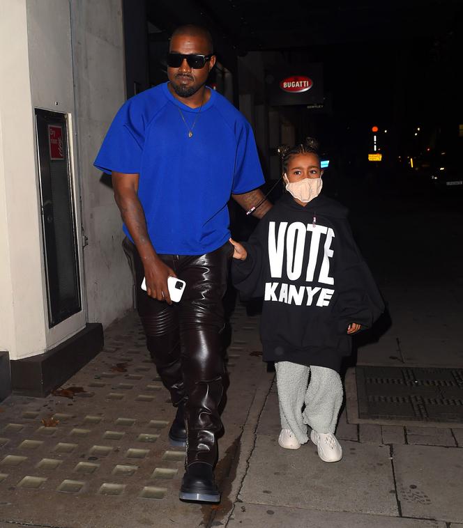Kanye West ubrał córkę w bluzę z hasłem wyborczym - ESKA.pl