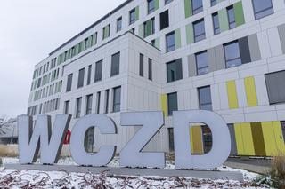 Maja spadła ze ścianki wspinaczkowej