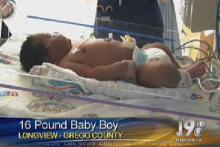 W USA urodziło się dziecko ważące prawie 8 kg - ile waży przeciętny noworodek