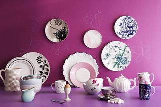 Pomysł na dekorację: talerze na ścianie