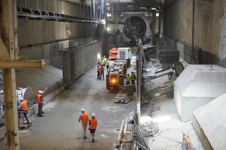 Łódź. Tak wygląda budowa tunelu średnicowego. Drąży go maszyna Katarzyna [ZDJĘCIA].