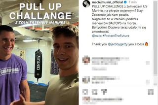 Maciej Musiał przypakował