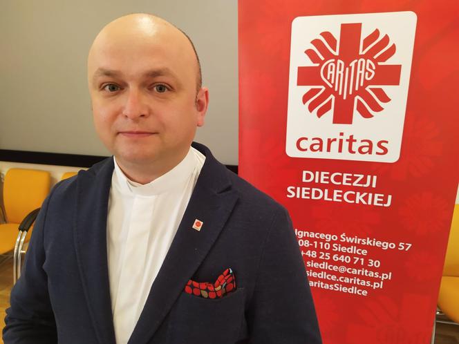 Ks. Marek Bieńkowski, członek miejskiej komisji ds. rozwiązywania problemów alkoholowych i dyrektor siedleckiej Caritas