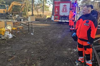 Dramat podczas prac wyburzeniowych w Warszawie. Mężczyzna uwięziony pod gruzami