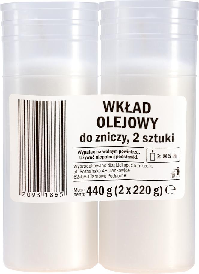 Oferta zniczy w Lidlu