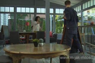 M jak miłość odc. 1192. Kinga (Katarzyna Cichopek) i narkomani w bistro