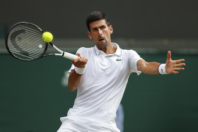 Novak Djoković w drodze do półfinału Wimbledonu wygrał pięć meczów, a tylko w jednym z nich stracił seta, którego zdołał wywalczyć Hubert Hurkacz.