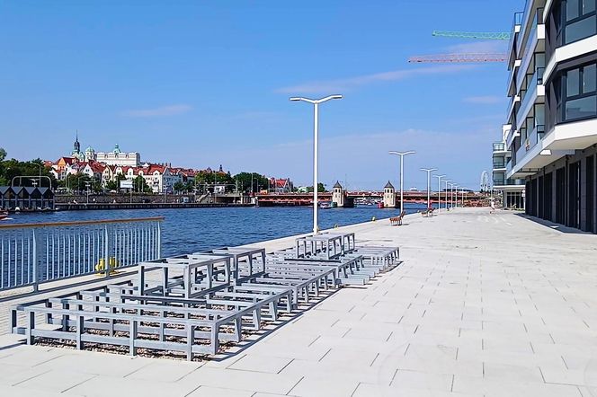 Nowe osiedle i bulwar na Łasztowni