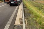 Wypadek między rondami w Lesznie. Zderzyły się dwie osobówki