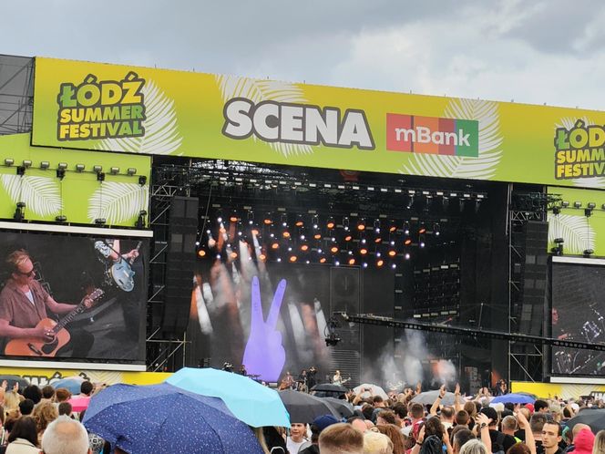 Łódź Summer Festival 2025. Tak wyglądał drugi dzień imprezy. Niezwykły gość zaskoczył publiczność