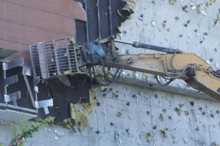 Rozbiórka Galerii Malta