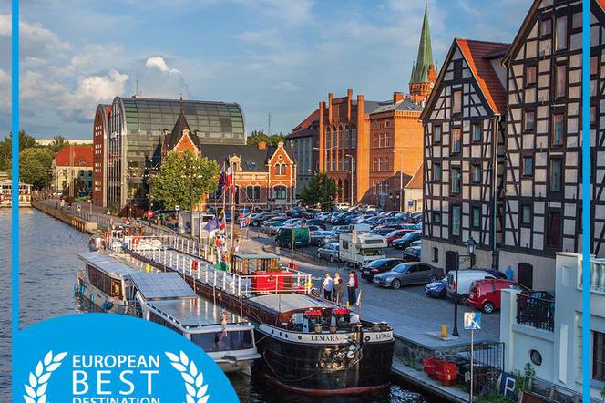 Bydgoszcz jako jedyne miasto w Polsce walczy o tytuł Najlepszego Europejskiego Celu Podróży 2020