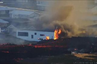 Wybuch wulkanu na Islandii. Lawa dotarła do pierwszych domów