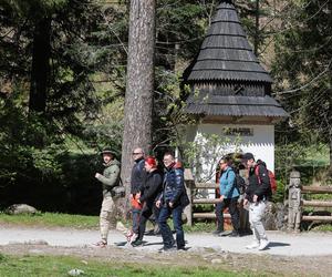 Tłumy w Tatrach przed majówką. Dolina Kościeliska