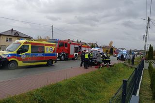 Groźny wypadek na DK12 w Łódzkiem. Cztery osoby ranne