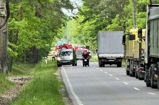 Wypadek na DW698 pod Mordami