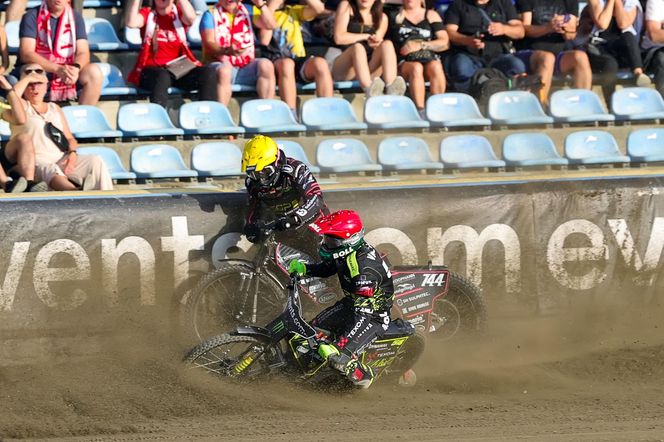 GP Polski w Gorzowie: Zderzenie Martina Vaculika i Kaia Huckenbecka