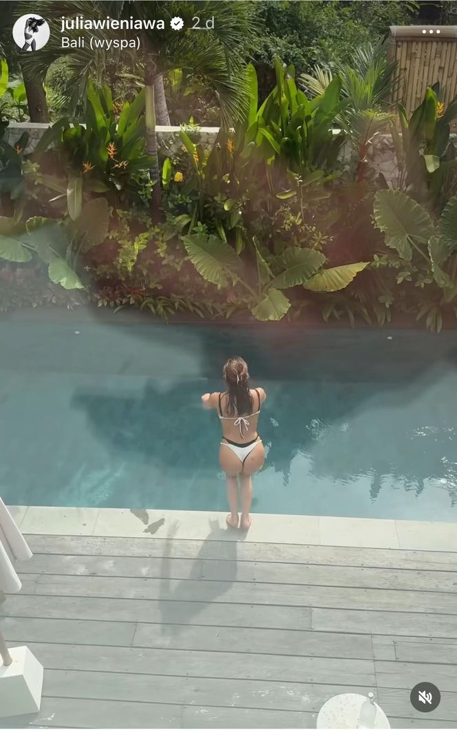 Julia Wieniawa na Bali