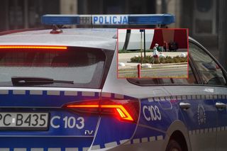 Toruń. Zamaskowany mężczyzna wywołał panikę. Nic nie mówił, a w ręku miał to! [GALERIA]