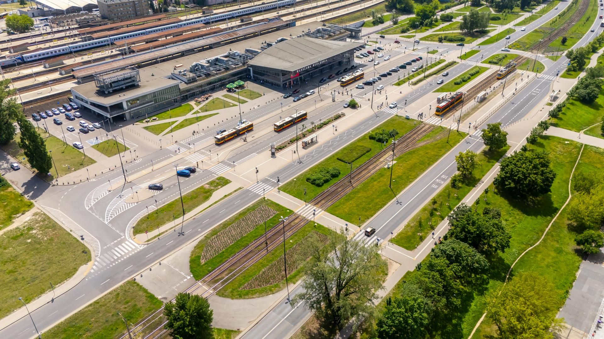 Okolice przyszłej stacji metra M3 Dworzec Wschodni