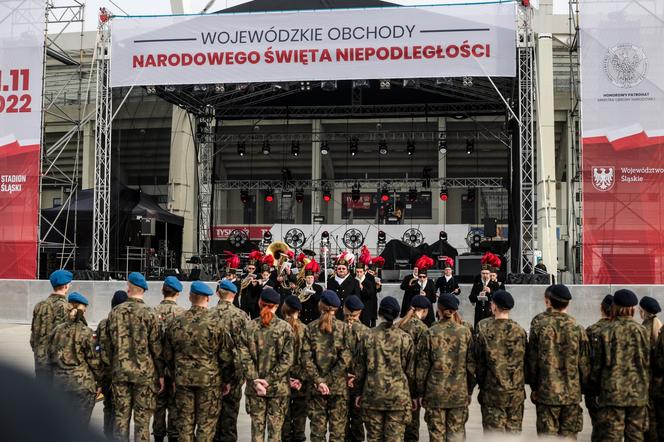 Tak wyglądały Wojewódzkie Obchody Narodowego Święta Niepodległości na Stadionie Śląskim ZDJĘCIA