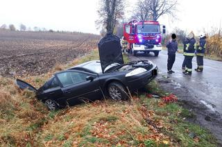  Wypadek na drodze powiatowej Strubno – Pakosze.