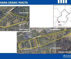 Radom zyska ponad 300 hektarów terenów - Powiększą się granice miasta