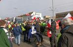 Protest rolników w Pomorskiem. Blokady na drogach krajowych i w centrum Gdańsk