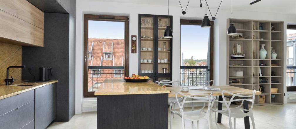 Mieszkanie z widokiem na stary Gdańsk