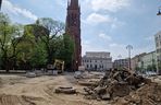 Tak teraz wygląda plac Wolności w Bydgoszczy. Powrót kwiaciarek ponownie opóźniony