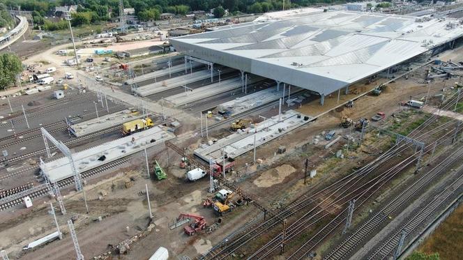 Tak zmienia się dworzec PKP Warszawa Zachodnia