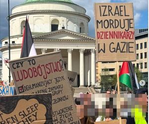 Maja Bohosiewicz, Sonia Bohosiewicz, Anita Sokolowska wspierają Palestynę