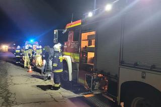 Iwanowice. Niepełnosprawny na wózku potrącony przez samochód. Ważny apel strażaków