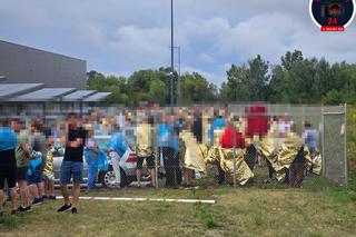 Potężna burza na Mazowszu. Zawalił się dach hali produkcyjnej 