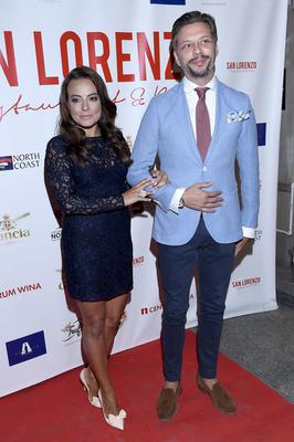 Anna Mucha z partnerem