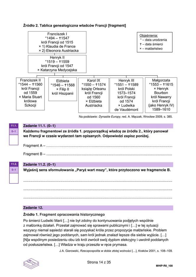 Matura 2024. Historia rozszerzona. ARKUSZE CKE nowa formuła 2023