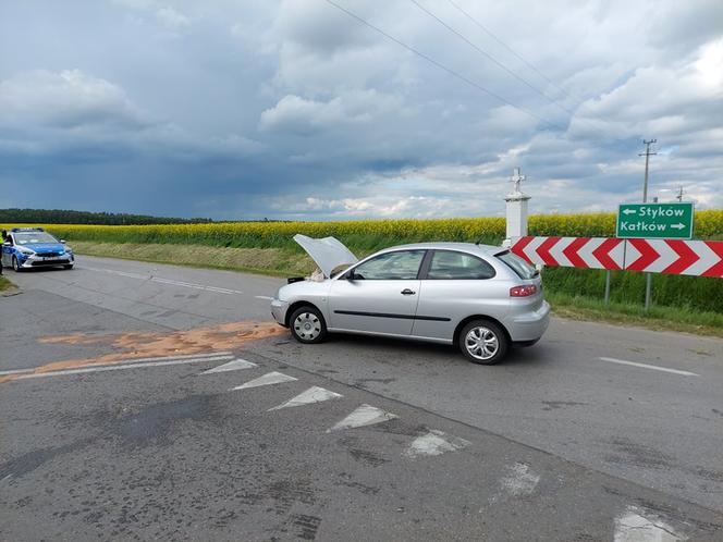Wypadek w Kałkowie 22.05.22