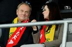 Donald Tusk przyleciał na mecz Litwa - Polska