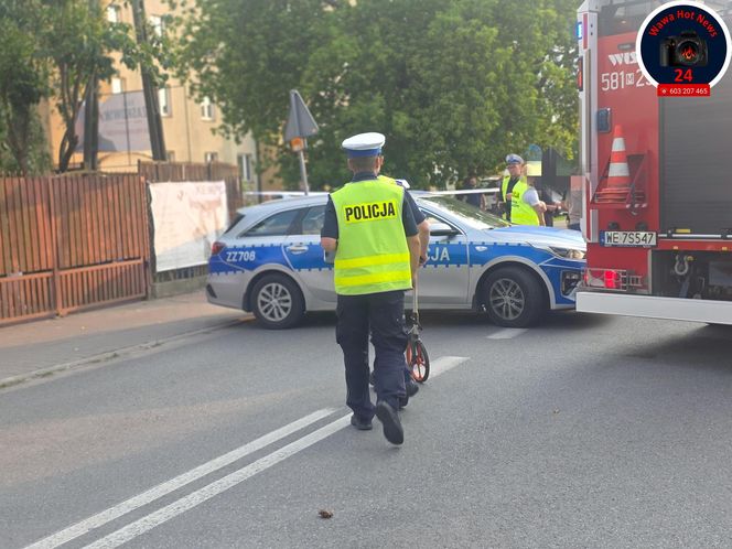 Śmiertelny wypadek w Pruszkowie