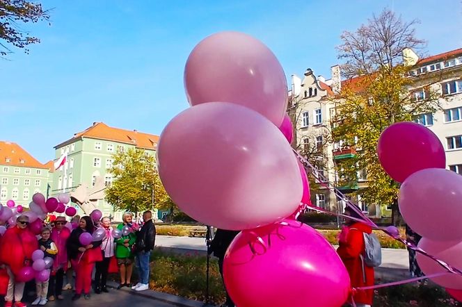 Marsz Różowej Wstążki w Szczecinie