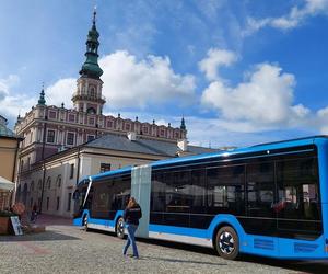 Prezentacja elektrycznych autobusów w Zamościu