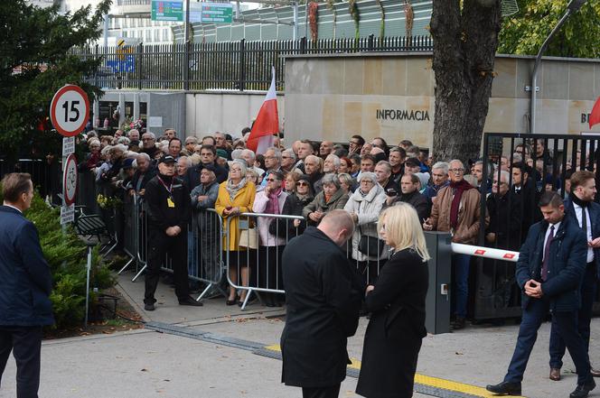 Pogrzeb marszałka seniora Kornela Morawieckiego