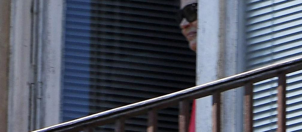 Beata Tyszkiewicz zdrowieje na balkonie