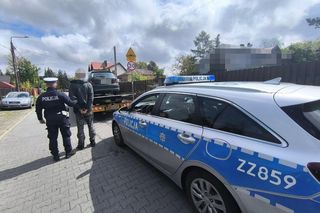 Jechał wrakiem pod wpływem zielonej substancji. Policjanci oniemieli 