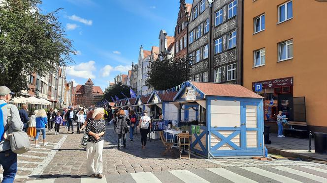 Stoiska na Jarmarku Świętego Dominika w Gdańsku