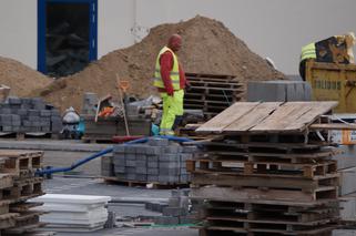 Budowa Lidla na bydgoskich Kapuściskach. Jak przebiegają prace? [ZDJĘCIA]