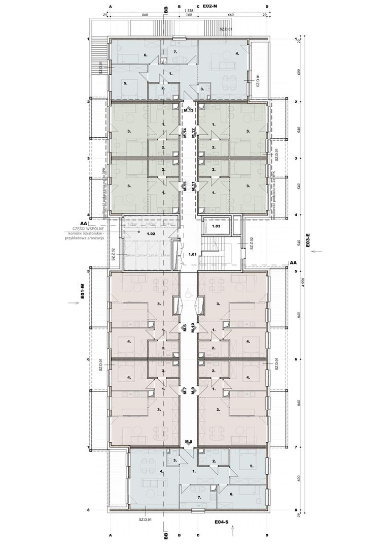 Budynek wielorodzinny o obniżonej energochłonności