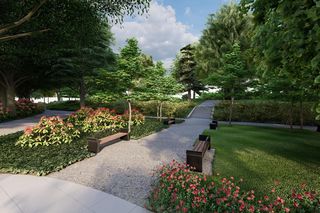 Park Słowackiego w Bielsku-Białej. 