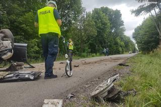 Tragedia pod Częstochową. Nie żyje 39-letni kierowca, jego brat walczy o życie w szpitalu